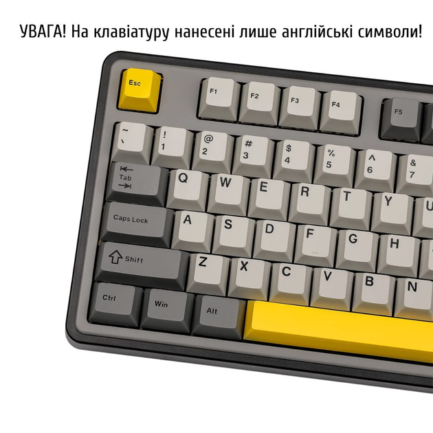 Клавиатура Ajazz AK980 игровая механическая с Gift switch v2, ENG раскладка - изображение 3