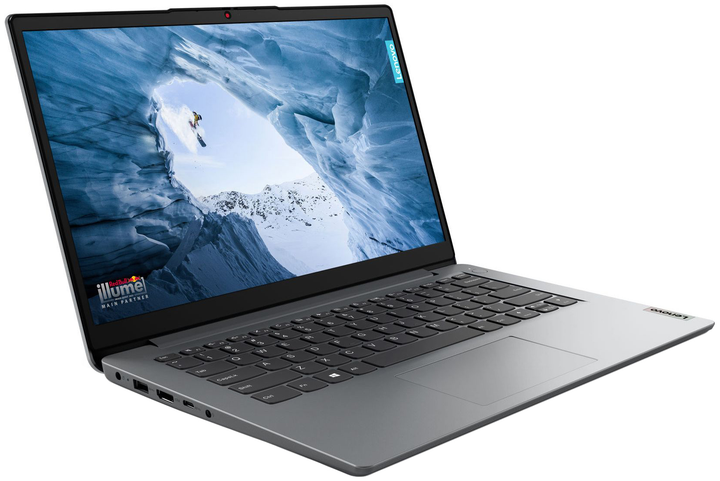 Ноутбук 14" Lenovo IdeaPad 1 14ALC7 AMD Ryzen 5 5500U RAM 8GB SSD 256GB 13час батарея Win11 (UKR) (102199787) - Уценка - изображение 4