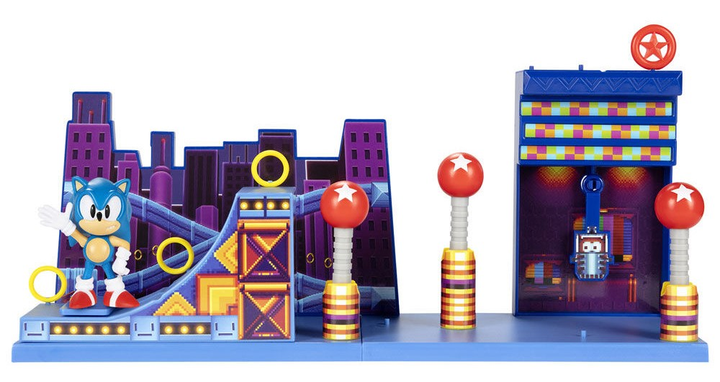 Игровой набор с фигурками Jakks Pacific Sonic The Hedgehog Studiopolis Zone (192995406926) - зображення 2