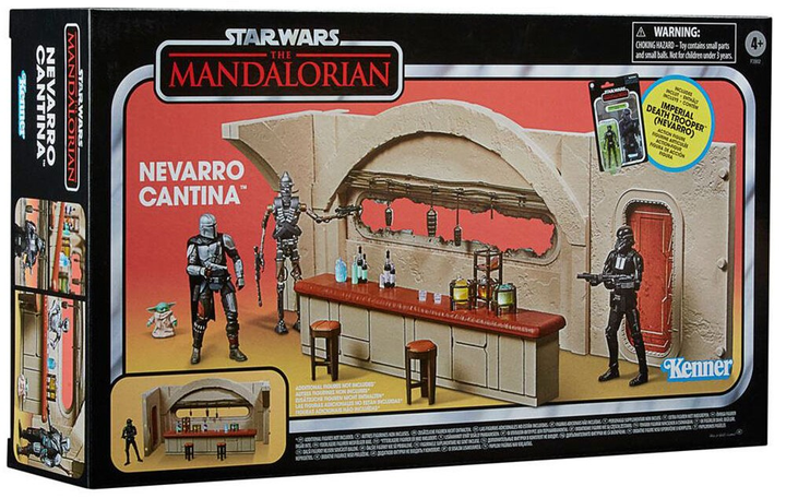 Zestaw z figurkami Hasbro Star Wars Mandaloriański Nevarro Kantyna + Imperialny Śmiercionośny Żołnierz (5010993957545) - obraz 1