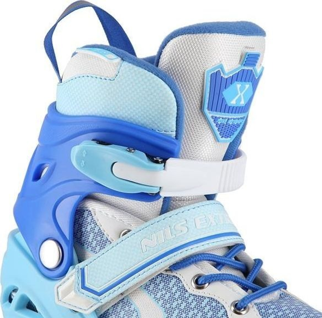 Роликові ковзани Nils Extreme розмір L (39-42) голубі NA14198 (5907695593884) - зображення 4