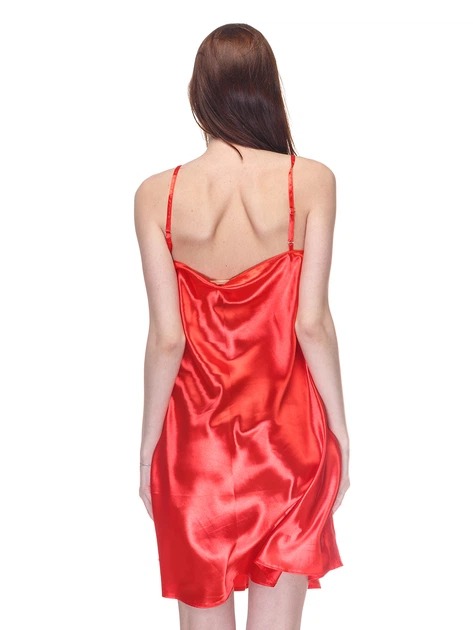 Ночная Сорочка женская Angelo dolce l-8 54-56 XXL-XXXL Красный - Фото 2 Ночная Сорочка женская Angelo dolce l-8 54-56 XXL-XXXL Красный - изображение 2