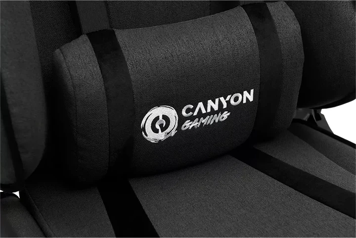 Fotel gamingowy Canyon Crest FCH01 Fabric Grey (CNS-FCH01) - obraz 8