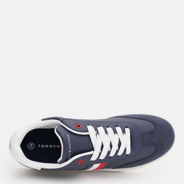 Жіночі кеди низькі Tommy Hilfiger T3X9-33851-1269X007 36 23 см Blue/White (8052578803417) - зображення 6
