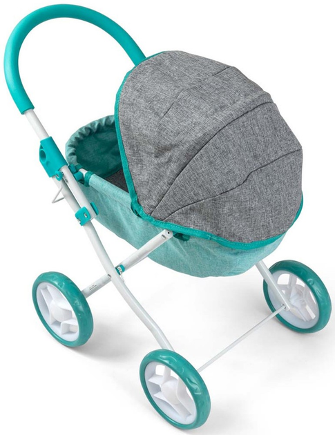 Wózek dla lalek Milly Mally Dori Prestige mint zielony (5901761125580) - obraz 5