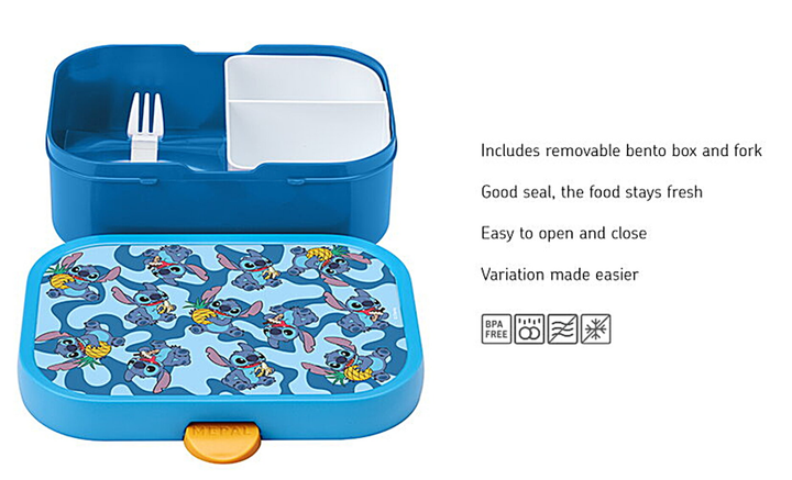 Lunchbox Mepal Stitch Niebieski (8720294042112) - obraz 2