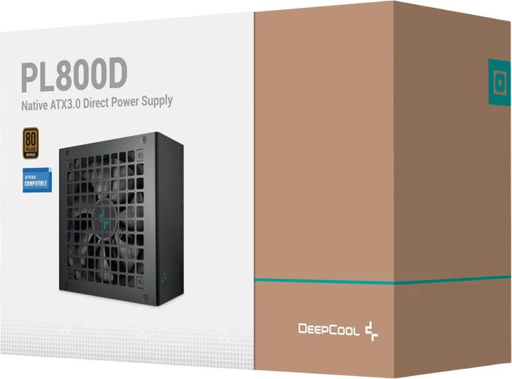 Zasilacz DeepCool PL800D 800W Black (R-PL800D-FC0B-EU) - obraz 8
