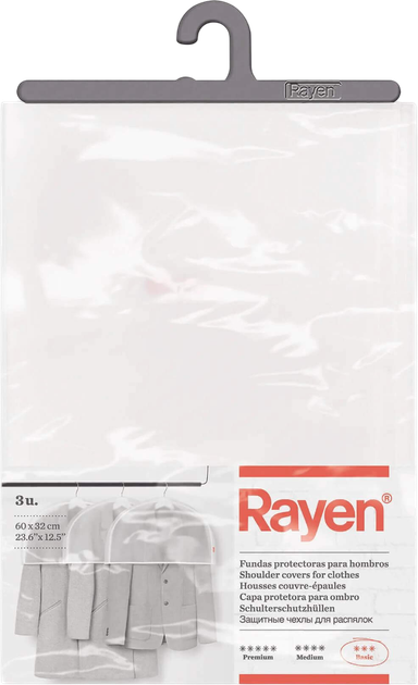 Захисний чохол для одягу Rayen 60 x 32 см (8412955020897) - зображення 5