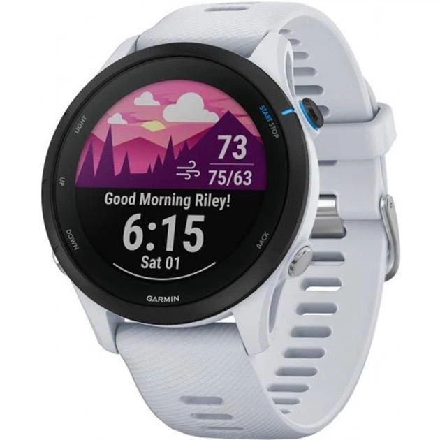 Смарт-часы Garmin Forerunner 255 Music Whitestone (010-02641-21/31