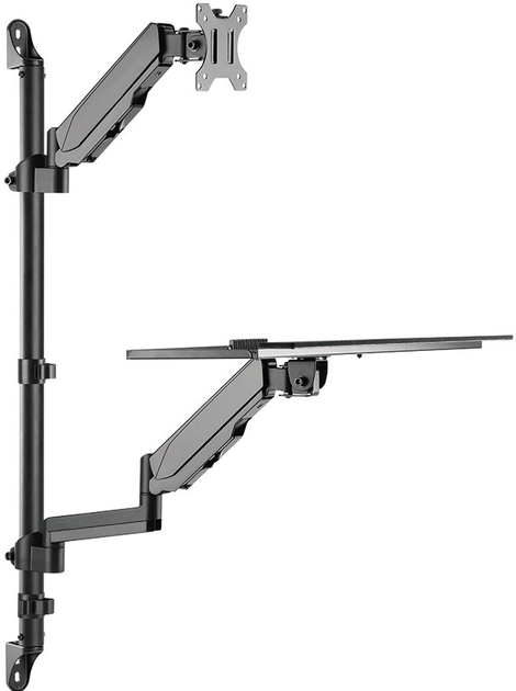 Настінний кронштейн Neomounts WL90-325BL1 Black - зображення 4