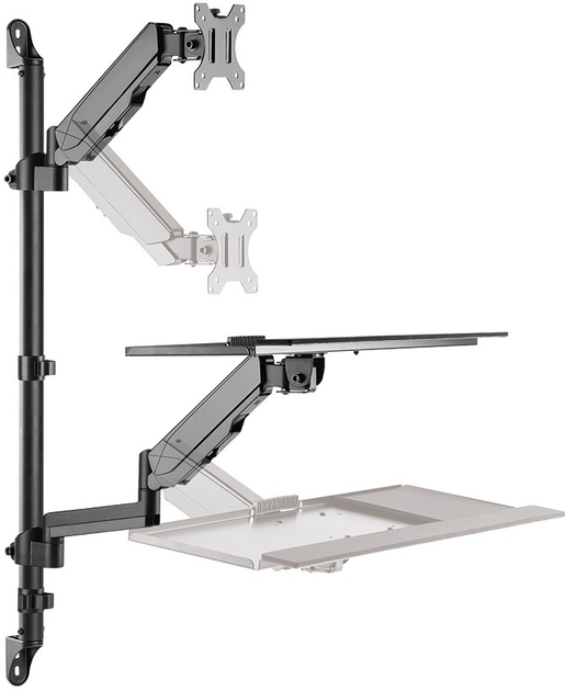 Настінний кронштейн Neomounts WL90-325BL1 Black - зображення 5