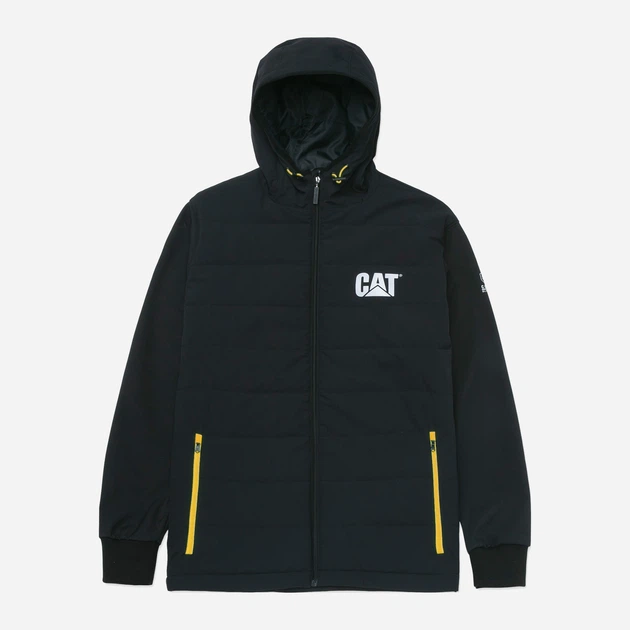 クロネコ Куртка демисезонная с капюшоном мужская Caterpillar (CAT