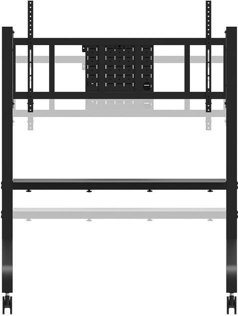 Stojak podłogowy Neomounts MOVE Go XL FL50-575BL1 Black - obraz 2