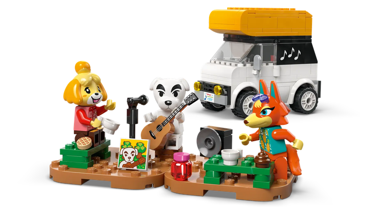 Zestaw klocków LEGO Animal Crossing Koncert K.K. na placu 550 elementów (77052) - obraz 4