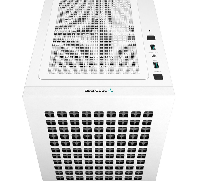Корпус DeepCool CH370 White (R-CH370-WHNAM1-G-1) без БЖ - зображення 8