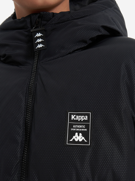 Куртка утеплена для хлопчиків Kappa 146-152 Чорний 131272KAP-99 - Фото 4 Куртка утеплена для хлопчиків Kappa 146-152 Чорний 131272KAP-99 - изображение 4