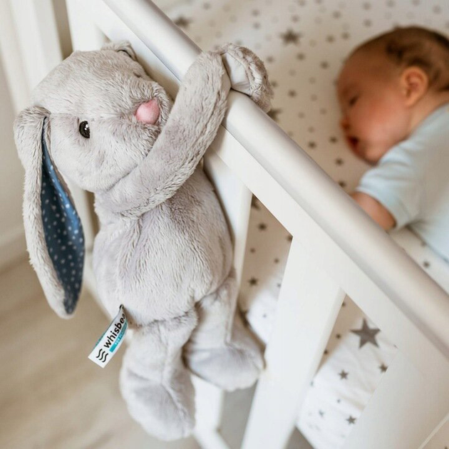 Maskotka szumiąca Whisbear Krolik Felek do snu z sensorem płaczu (5907784645029) - obraz 5