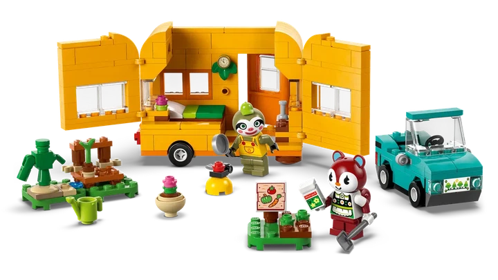 Конструктор LEGO Animal Crossing Лейф и его трейлер и садовый магазин 263 детали (77054) - изображение 3