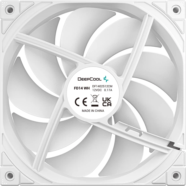 Wentylator DeepCool FD14 WHITE - obraz 3