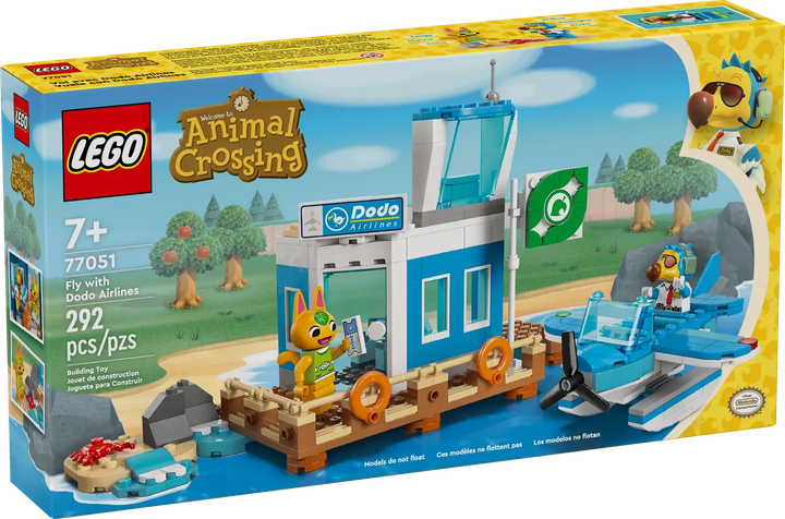 Конструктор Lego Animal Crossing Переліт з Dodo Airlines 292 деталі (77051) - зображення 1