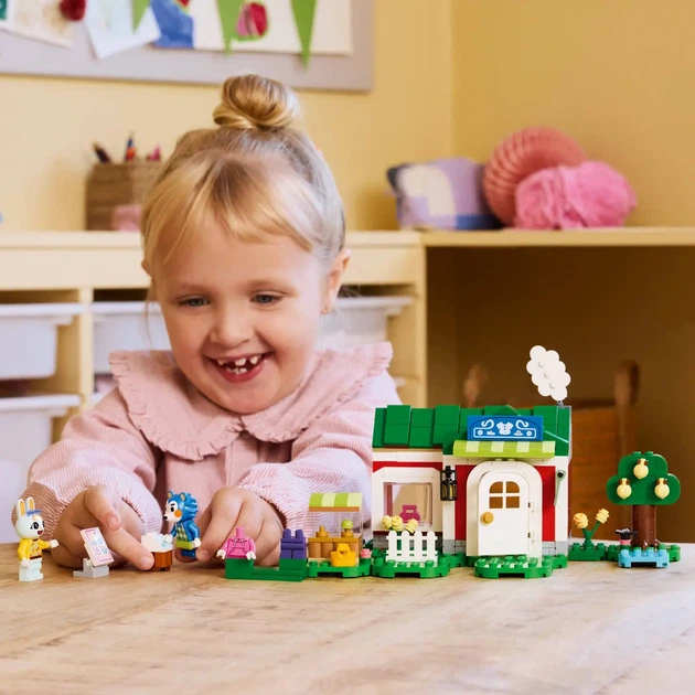 Конструктор LEGO Animal Crossing Способные сестры и магазин одежды 322 детали (77055) - изображение 12