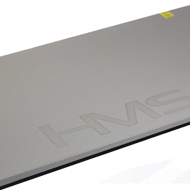 Mata fitness klubowa z otworami HMS Premium MFK02 120 x 60 x 2 cm Szaro-Czarna (5907695531763) - obraz 3