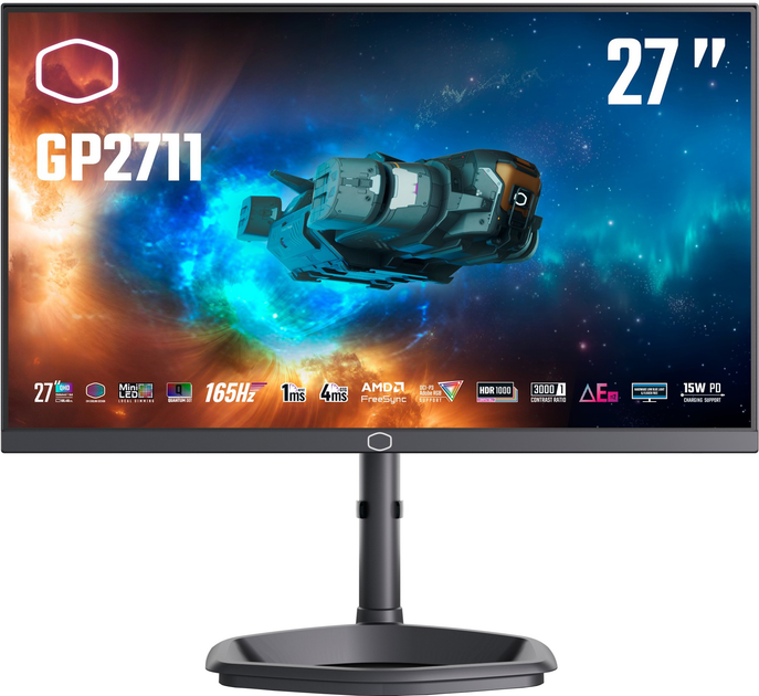 Monitor 27" Cooler Master Tempest GP2711 (CMI-GP2711-EK) - obraz 1