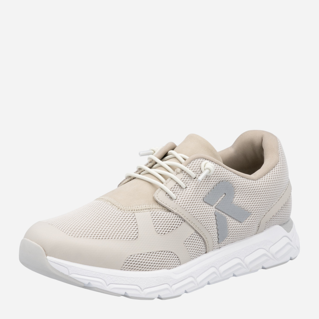 Buty sportowe damskie RIEKER M9000-60 40 (6.5UK) 26.4 cm Beżowe (4061811221677) - obraz 5