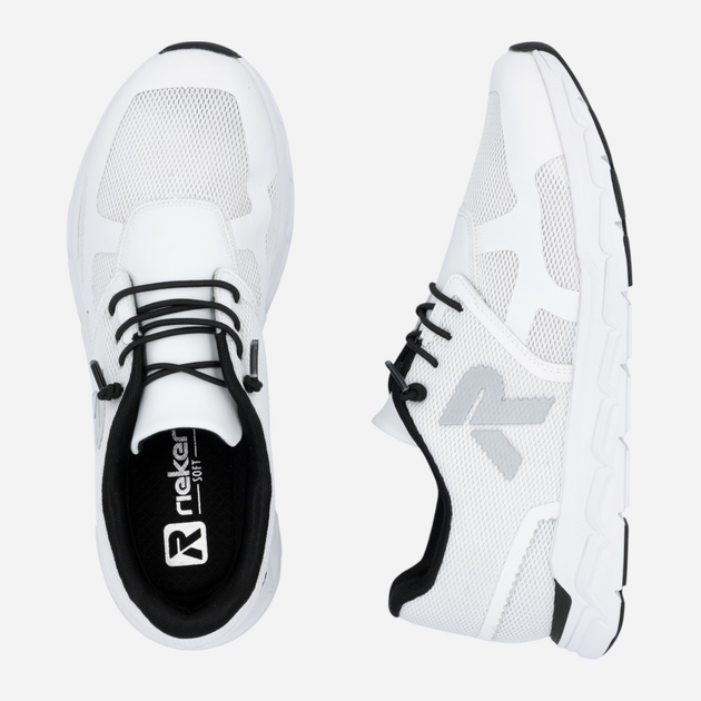 Buty sportowe damskie RIEKER M9000-80 40 (6.5UK) 26.4 cm Białe (4061811648634) - obraz 8
