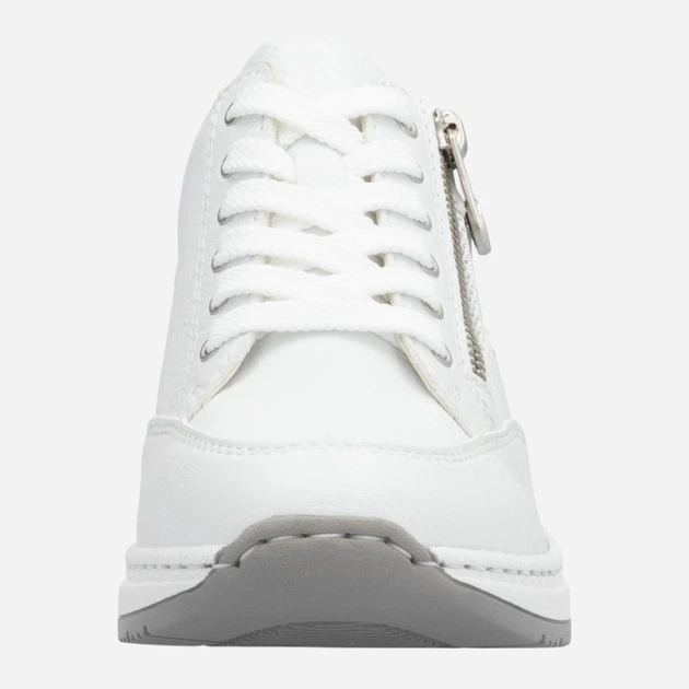 Жіночі снікери RIEKER N4322-80 38 (5UK) 25 см Біле (4059954285458) - зображення 6