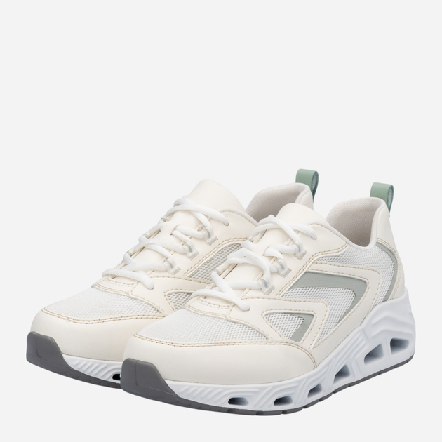 Buty sportowe damskie RIEKER N5205-80 38 (5UK) 25 cm Białe (4061811724154) - obraz 3