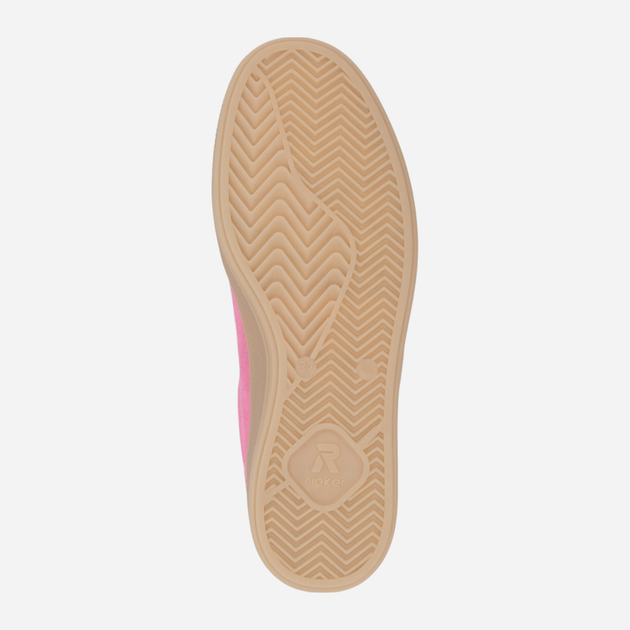 Sneakersy damskie do kostki RIEKER W2200-31 38 (5UK) 25 cm Różowe (4061811216888) - obraz 10