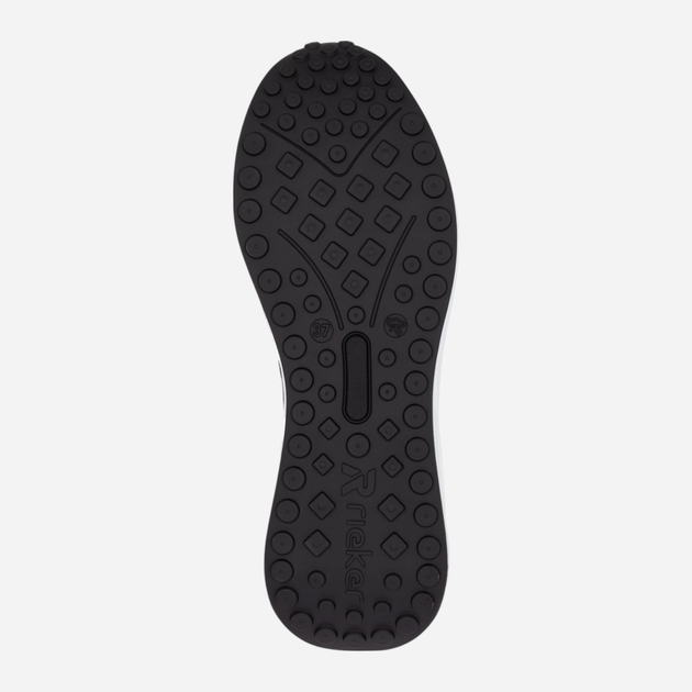 Sneakersy damskie na platformie RIEKER W2700-00 40 (6.5UK) 26.4 cm Czarne (4061811651528) - obraz 10