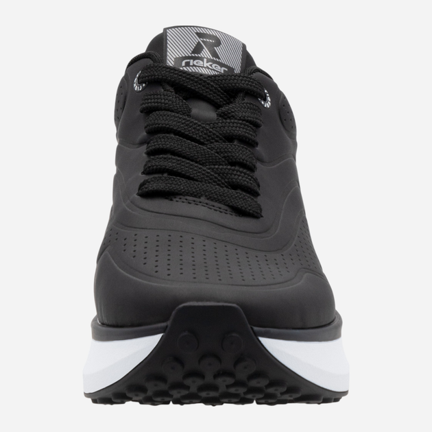 Sneakersy damskie na platformie RIEKER W2700-00 39 (6UK) 25.7 cm Czarne (4061811651511) - obraz 6