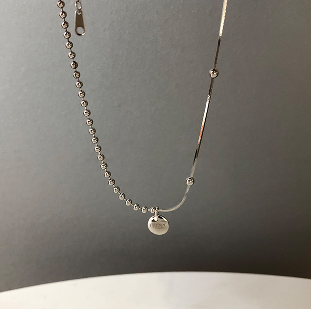 Браслет на ногу LUCKY серебристый анклет с кулончиком Fashion Jewerly покрытие серебро 925 размер регулируется (SVS) - изображение 3