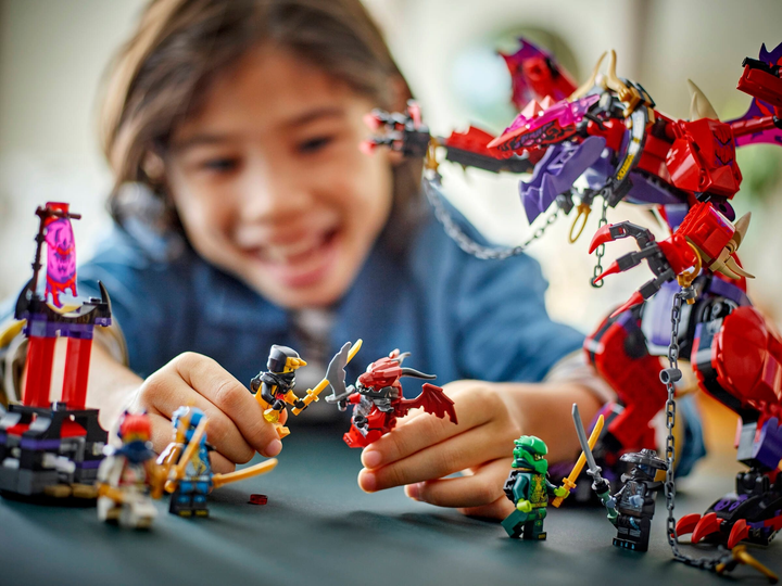 Конструктор LEGO NINJAGO Дракон Хаосу Громозуб 668 деталей (71832) - зображення 7