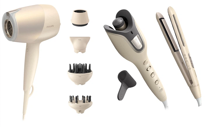Фен PHILIPS BHD829/00 SenseIQ серії 9000 + Випрямляч для волосся