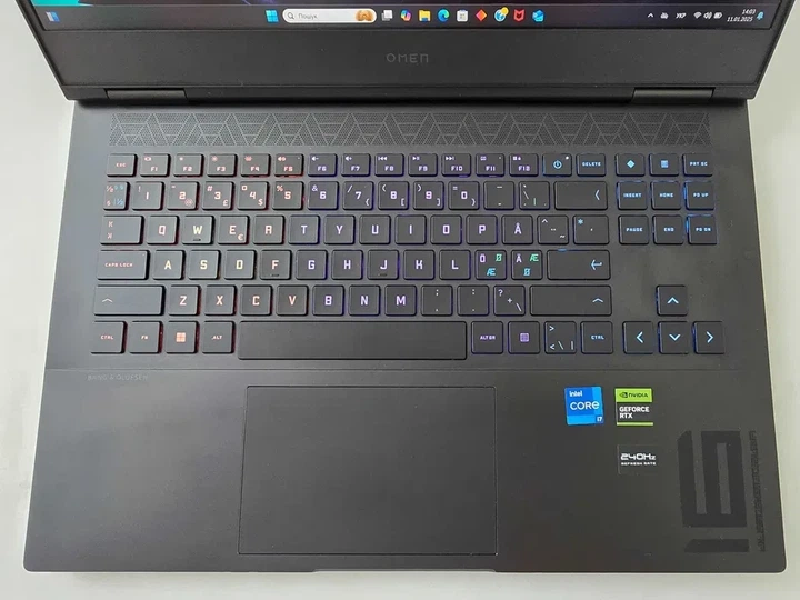 Ноутбук HP OMEN 16 (2023) I7 13700HX/RTX 4070/RAM 16GB/SSD 512GB/240Hz Б\В - Фото 4 Ноутбук HP OMEN 16 (2023) I7 13700HX/RTX 4070/RAM 16GB/SSD 512GB/240Hz Б\В - изображение 4