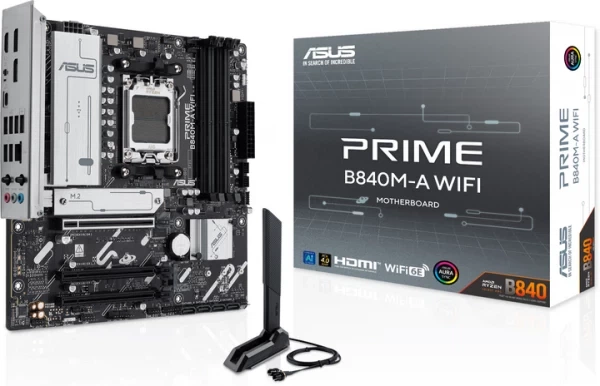 Материнська плата Asus prime b840m-a wifi (90mb1j20-m0eay0) - зображення 6