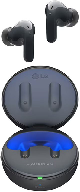 Słuchawki LG TONE Free DT90Q Black (TONE-DT90Q.CDEULBK) - obraz 4