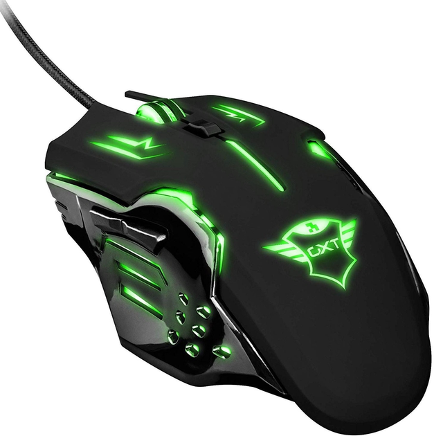 Mysz Trust GXT 108 Rava USB czarna (TR22090) - obraz 3