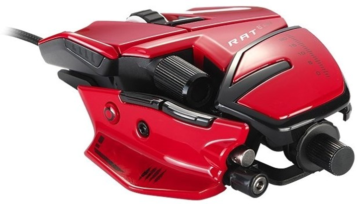 Mysz Mad Catz R.A.T. 8+ ADV USB Red (MR06DCINRD000-0) - obraz 6