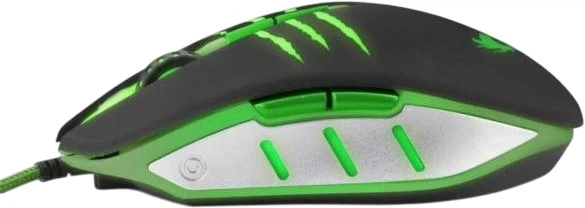 Mysz Esperanza MX301 Rex USB Black/Green (5901299925393) - obraz 4