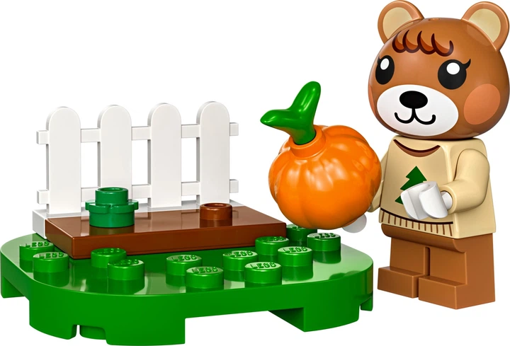 Конструктор LEGO Animal Crossing: Гарбузовий сад Мапл 29 елементів (30662) - зображення 4