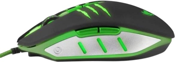 Mysz Esperanza MX301 Rex USB Black/Green (5901299925393) - obraz 4