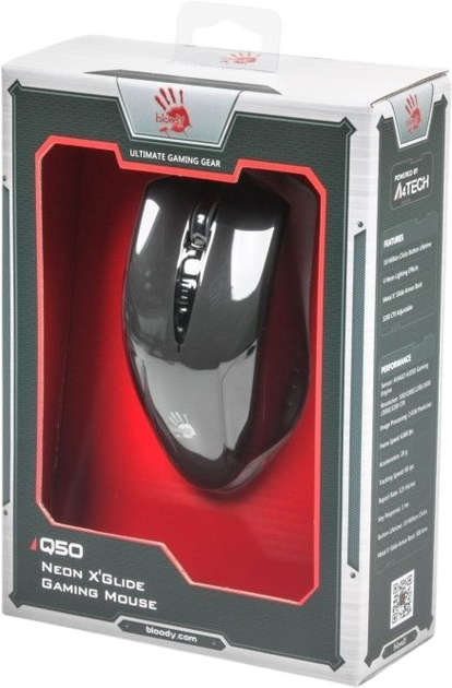 Миша A4Tech Bloody Q50 USB Black (A4TMYS45999) - зображення 4