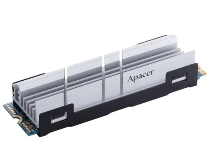Твердотільний накопичувач SSD 1Tb, Apacer AS2280Q4, PCI-E 4.0 x4, M.2 2280, 3D TLC, 5000/4400 МБ/с (AP1TBAS2280Q4-1) - зображення 1