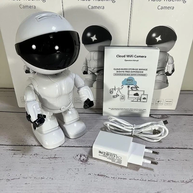 Цифровая поворотная Wi-Fi видеоняня Robot 2mp FullHD - изображение 5