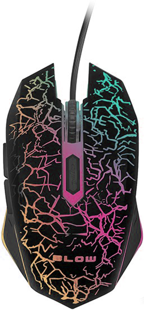 Mysz Blow Adrenaline Hurricane USB Czarna (84-051#) - obraz 2