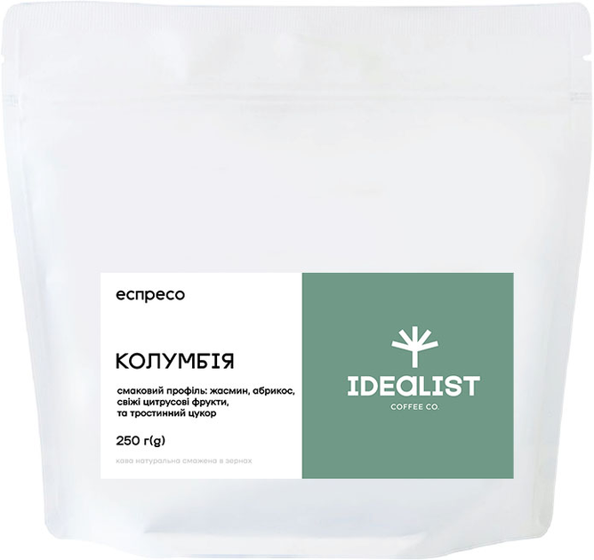 Акція на Кава в зернах Idealist Coffee Co Колумбія Еспресо 250 г від Rozetka